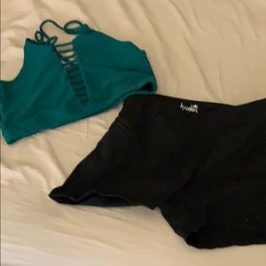 Yoga bra & Shorts